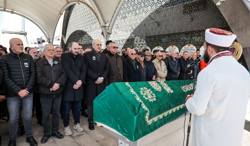 TBMM Başkanı Kurtulmuş, Prof. Dr. Metin Orhan Kutal'ın cenaze törenine katıldı