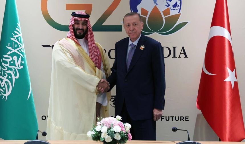 Başkan Erdoğan Veliaht Prens Selman ile görüştü