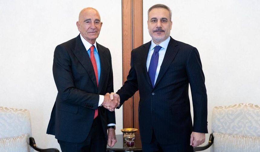 Bakan Fidan ABD'nin Ankara Büyükelçisi Barrack'ı kabul etti