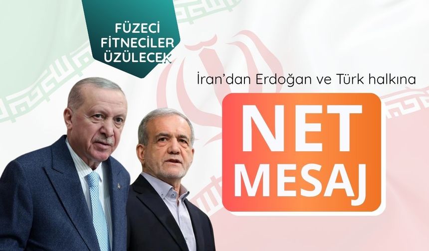 Pezeşkiyan'dan Erdoğan'a: Kararlı tutumu takdire şayandır