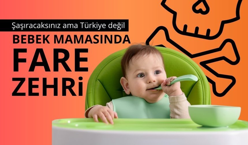 Avusturya'da satılan bebek mamasında fare zehri tespit edildi