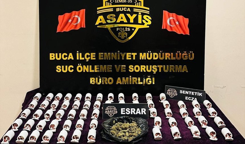 İzmir'de uyuşturucu operasyonunda 1 şüpheli yakalandı