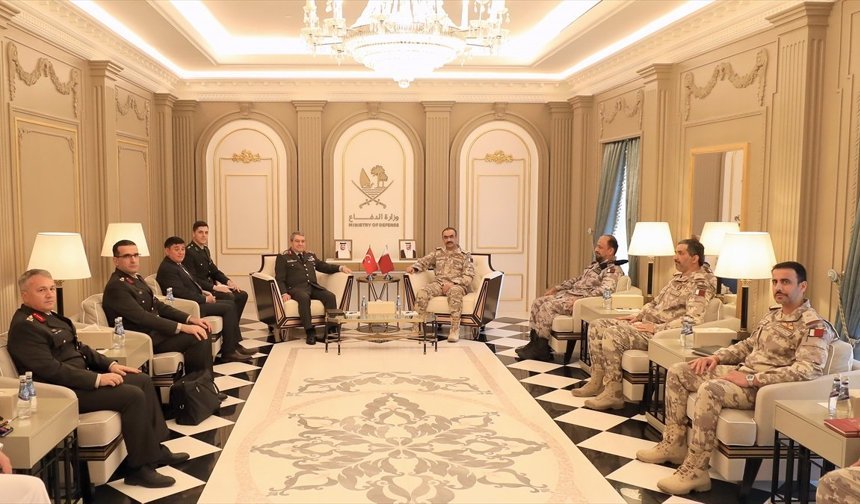 Katar Başbakan Yardımcısı, Genelkurmay Başkanı Bayraktaroğlu'nu kabul etti
