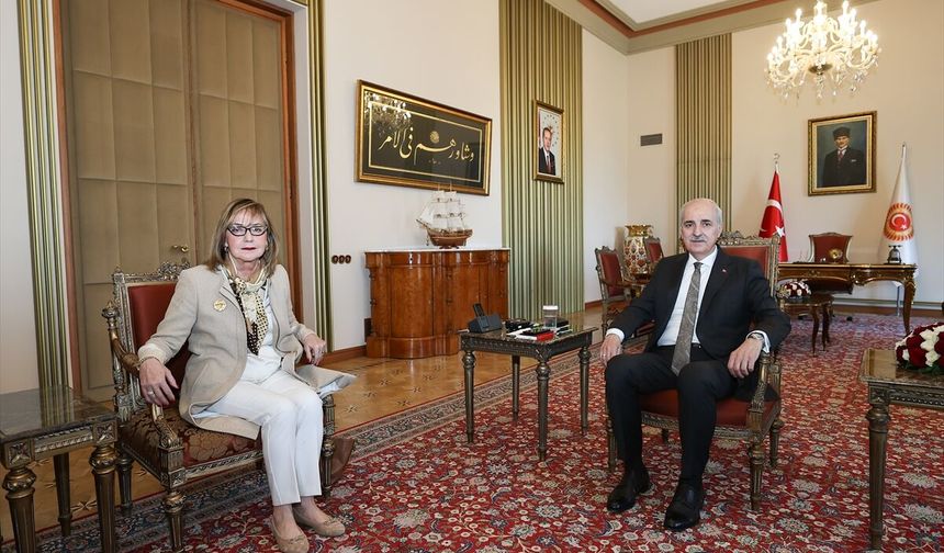Numan Kurtulmuş, Bosna Hersek'in Ankara Büyükelçisi Colakovic'i kabul etti