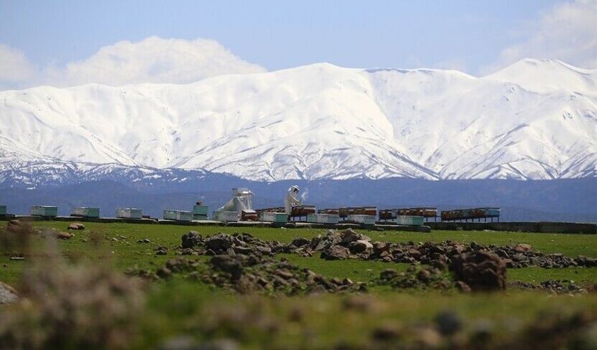 Bingöl'ün kuzeyinde kış güneyinde bahar
