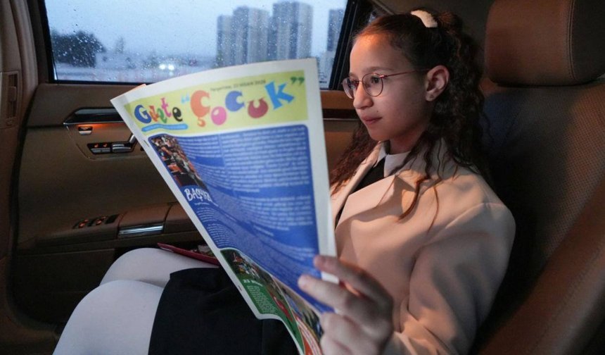 23 Nisan'a özel hazırlanan 'Gazete Çocuk'un 3. sayısı yayımlandı