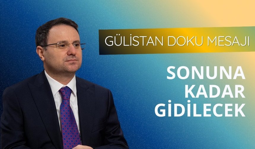 Bakan Gürlek'ten 'Gülistan Doku' mesajı: Sonuna kadar gidilecek
