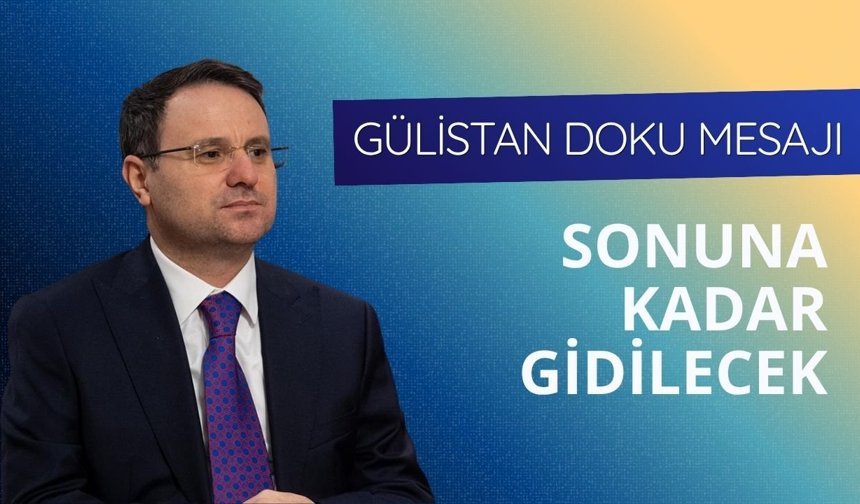 Bakan Gürlek'ten 'Gülistan Doku' mesajı: Sonuna kadar gidilecek