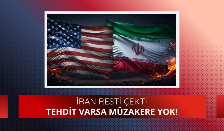 İran: Tehdit gölgesi altında müzakereyi kabul etmiyoruz