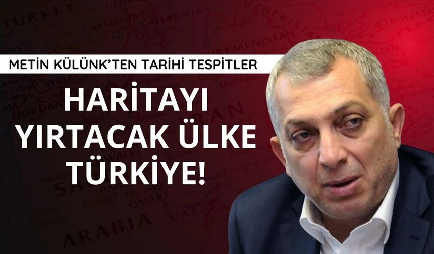 Ortadoğu'da parçalanma stratejileri, siyonist jeopolitik, ümmetin yeniden inşası ve Türkiye'nin Rolü