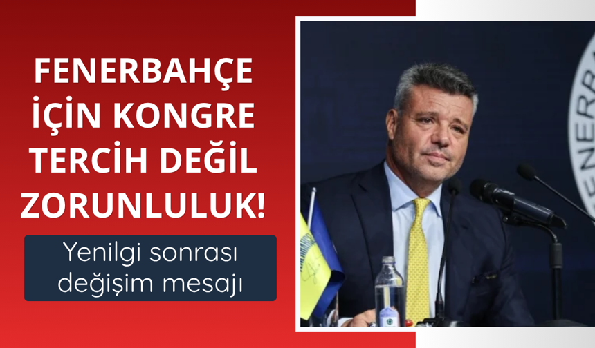 Üst düzey isimden Fenerbahçe'ye istifa çağrısı