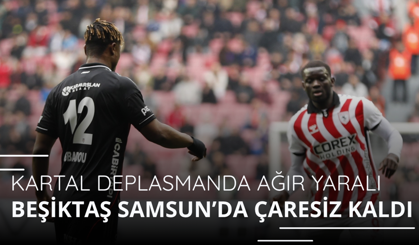 Beşiktaş deplasmandan eli boş döndü