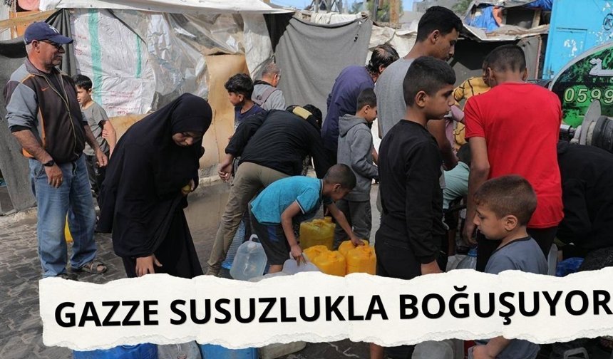 Gazze'de su krizi, Filistinlilerin hayatını derinden etkiliyor