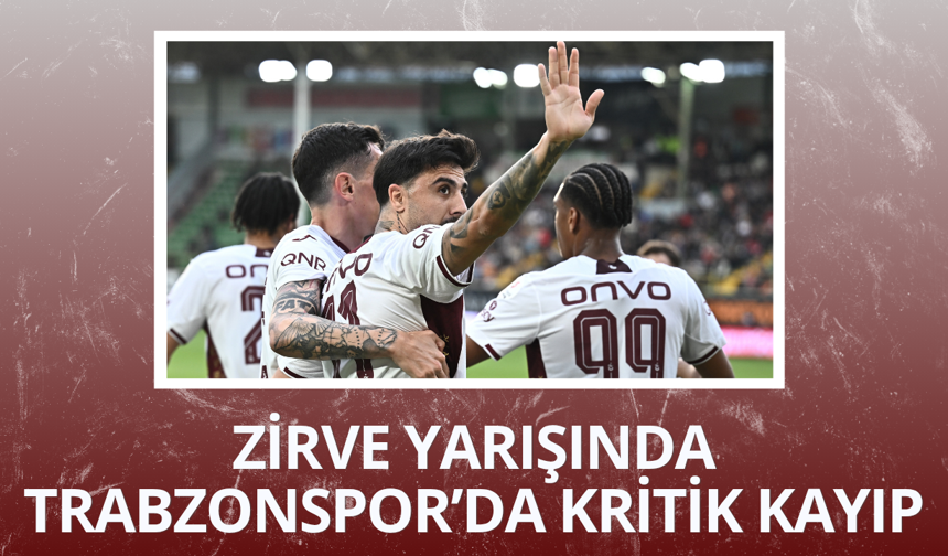 Trabzonspor zirve yarışında Alanyaspor engeline takıldı