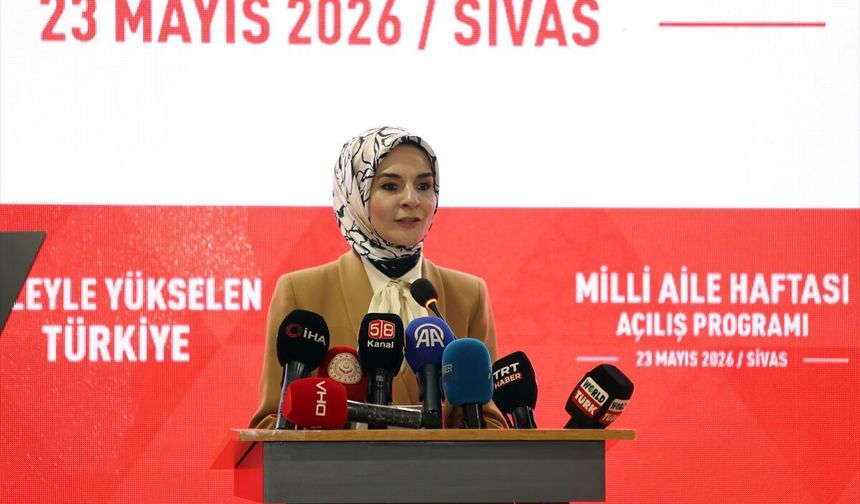 Bakan Göktaş, 'Milli Aile Haftası Açılış Programı'nda' konuştu