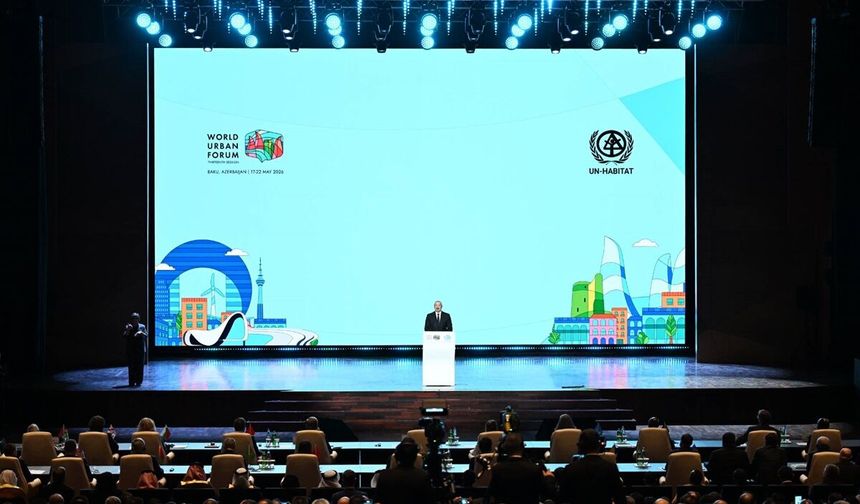 Bakü'de, 13. Dünya Kentsel Forumu'nun resmi açılış töreni yapıldı