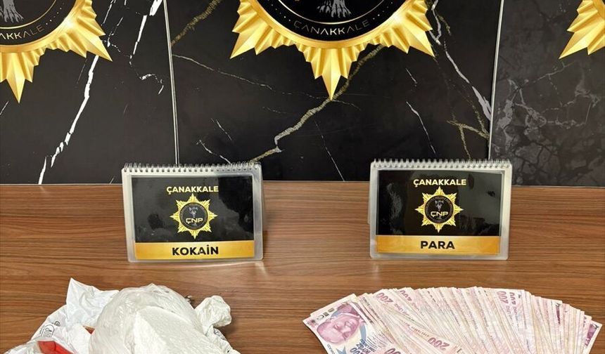 Çanakkale'de uyuşturucu operasyonunda yakalanan 5 zanlı tutuklandı