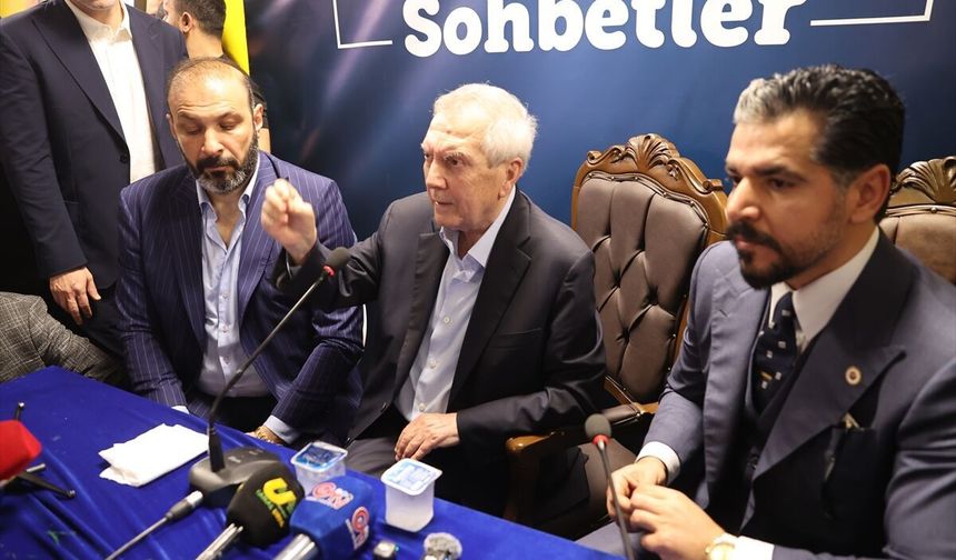 Fenerbahçe Kulübü Başkan Adayı Aziz Yıldırım, Şanlıurfa'da konuştu