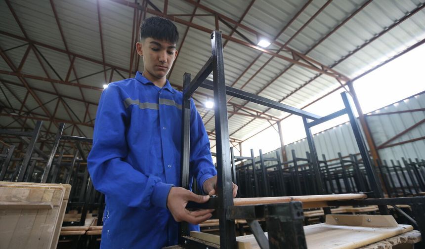 Hatay'daki meslek lisesi geçen yıl 51 milyon lirayı aşkın ciroya ulaştı