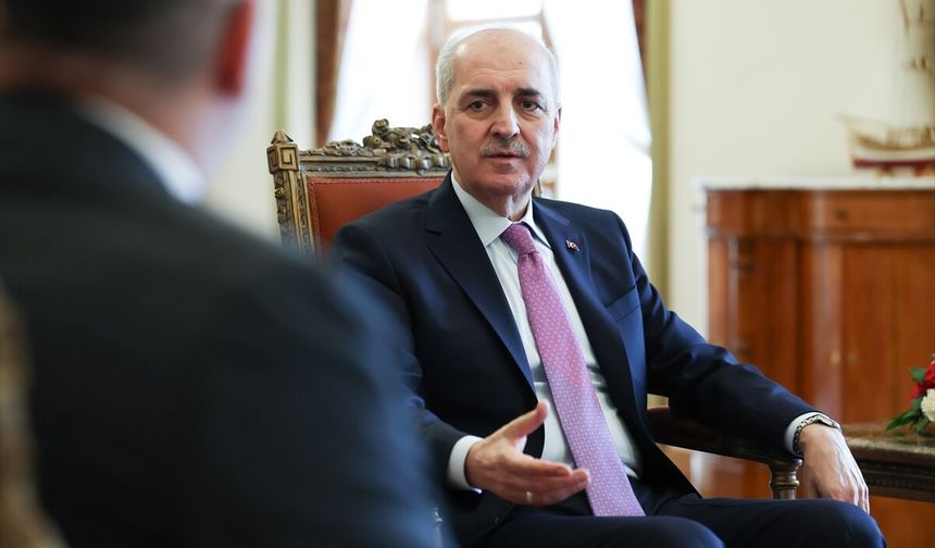 TBMM Başkanı Kurtulmuş, TBB Başkanı Sağkan ve beraberindeki heyeti kabul etti