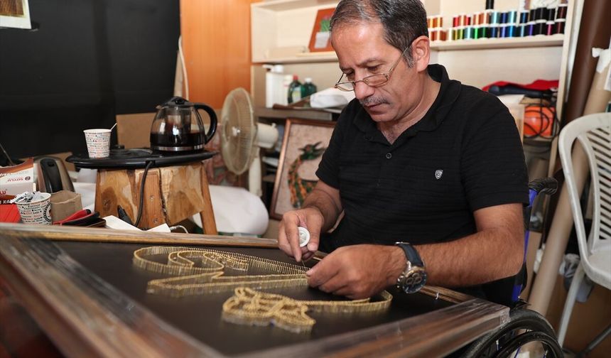 'Tel ile çivinin aşkı' felç olan Suat Can'ı yeniden hayata bağladı