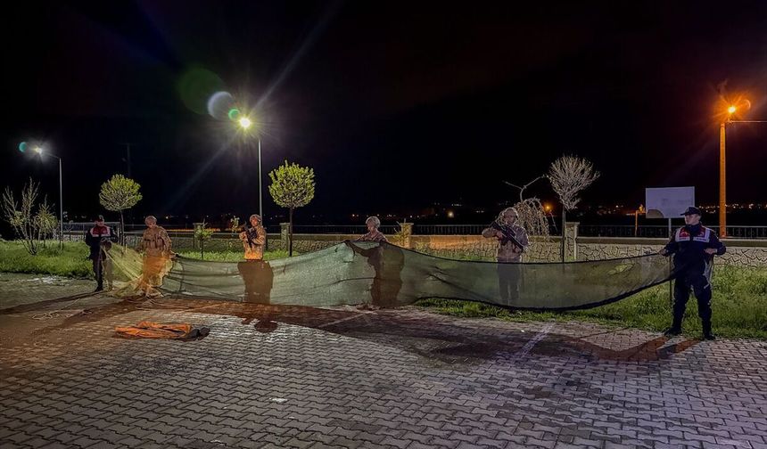 Van'da kaçak avlanan 1,5 ton inci kefali suya geri bırakıldı