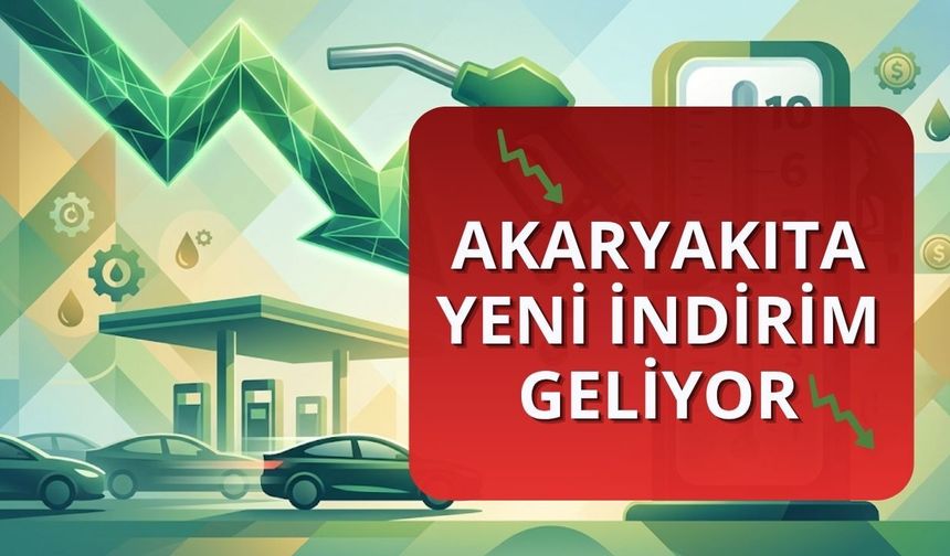 Akaryakıta yeni indirim geliyor