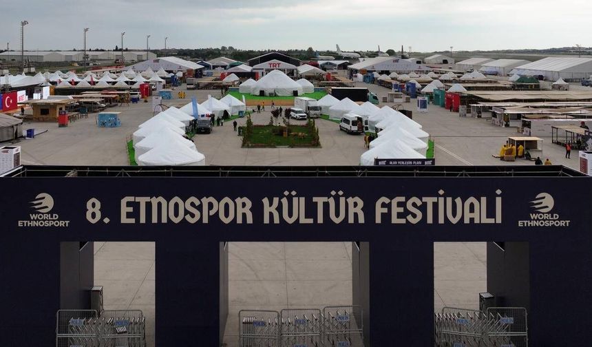 8. Etnospor Kültür Festivali başladı