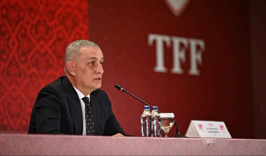 TFF Başkanı Hacıosmanoğlu'ndan Vincenzo Montella ve milli takıma destek