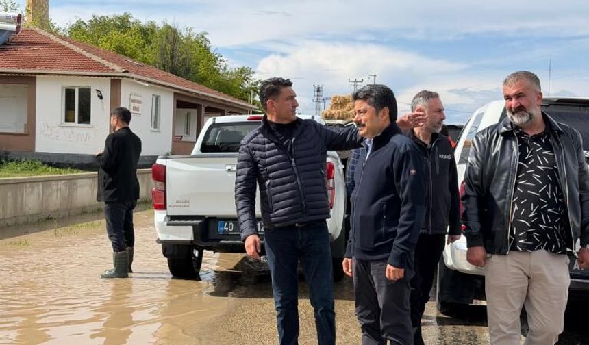 Kırşehir'i sel vurdu!