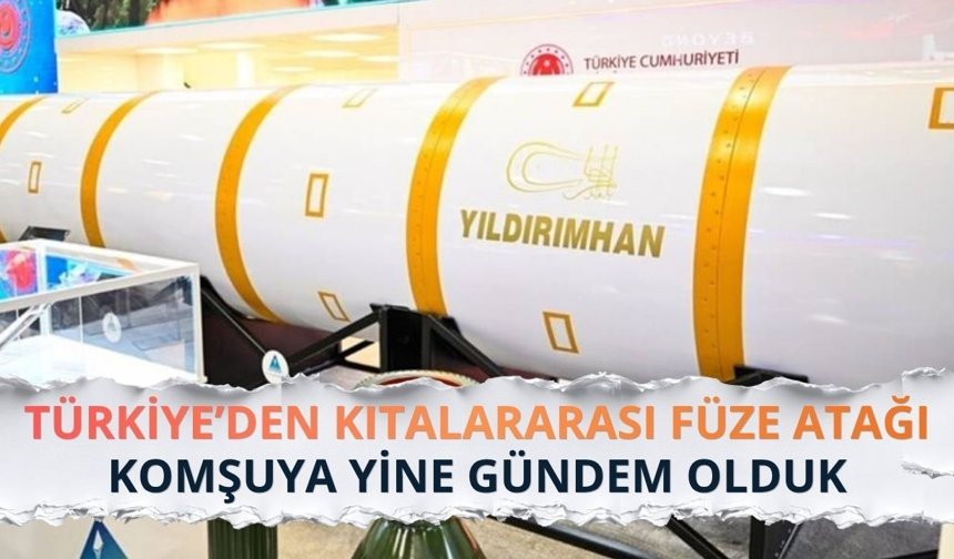 Yunan basınında YILDIRIMHAN yankısı