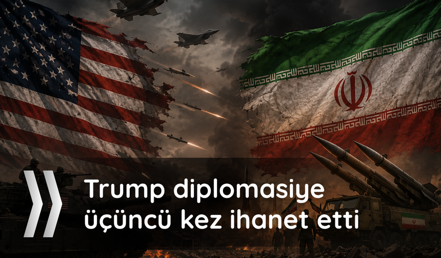 İran: ABD Başkanı diplomasiye üçüncü kez ihanet etti