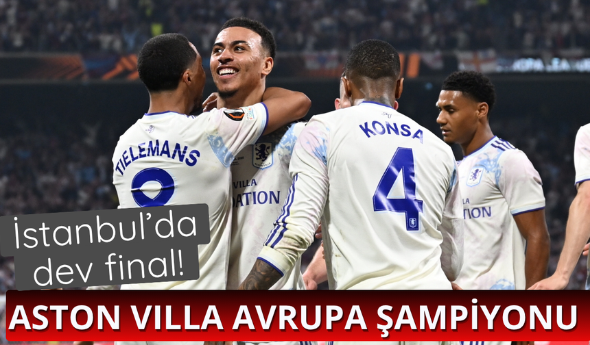 UEFA Avrupa Ligi'nde şampiyon Aston Villa