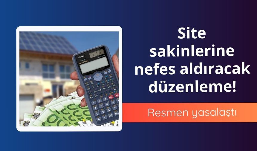 TBMM’den fahiş aidat ücretlerine sınırlama