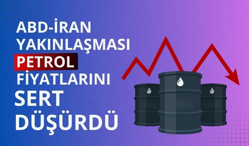 ABD-İran yakınlaşması petrol fiyatlarını sert düşürdü