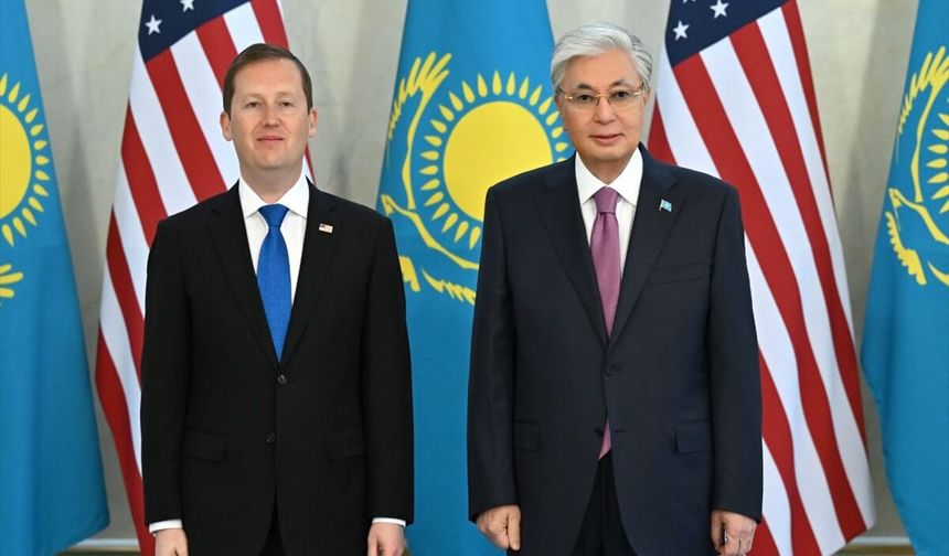 Kazakistan Cumhurbaşkanı, Trump'ın Güney ve Orta Asya Özel Temsilcisi Gor'u kabul etti