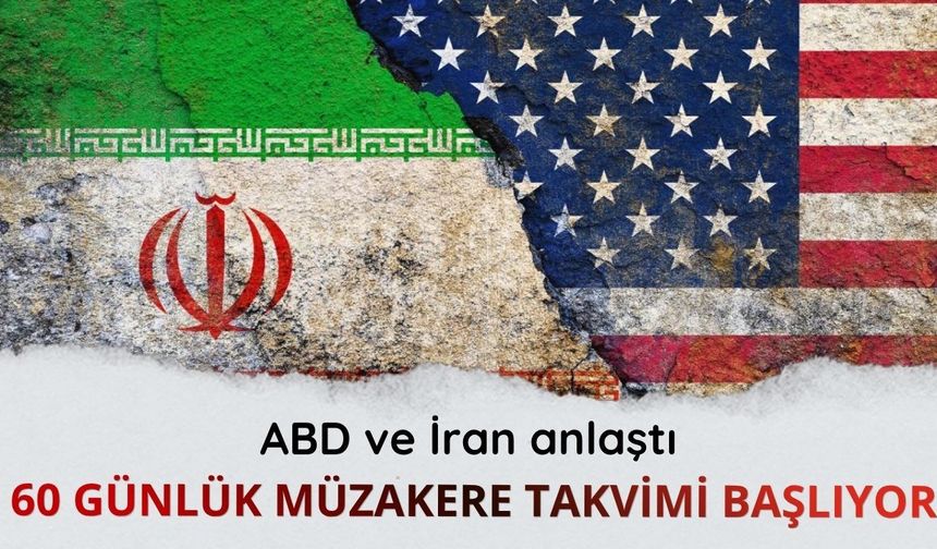 ABD ve İran arasında 60 günlük müzakere takvimi başlıyor
