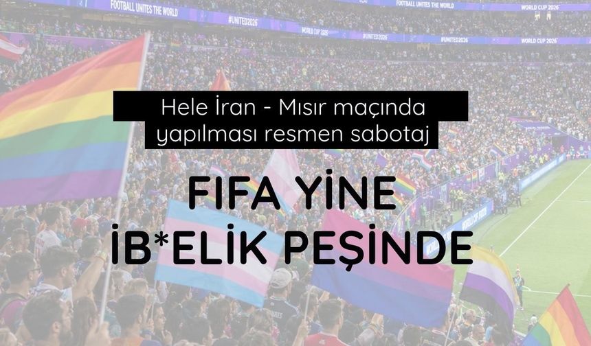 FIFA'dan "İyiki elenmişiz" dedirtecek karar