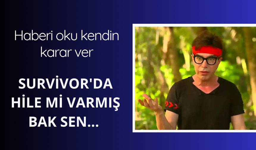 Morgül'ün Survivor itirafı gündem oldu!