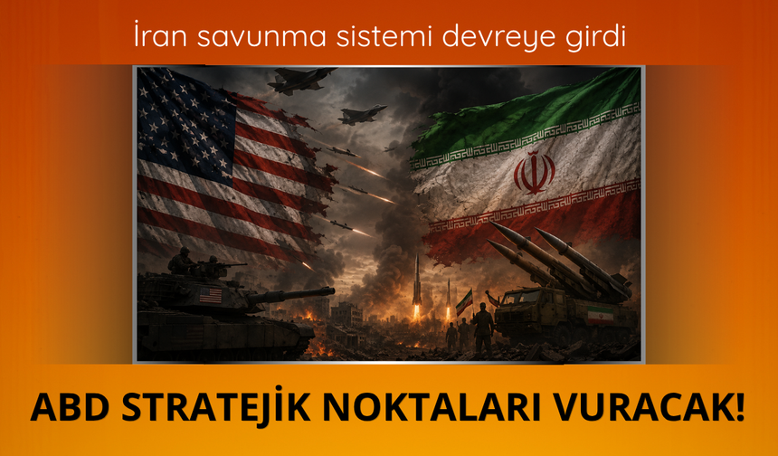 İran savunma sistemi devreye girdi! ABD İran'ı bombalayacak