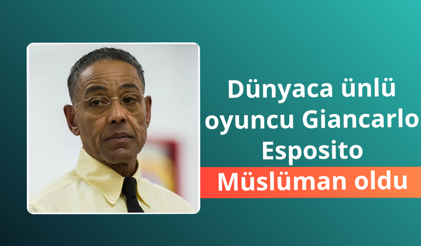 Dünyaca ünlü oyuncu Giancarlo Esposito Müslüman oldu