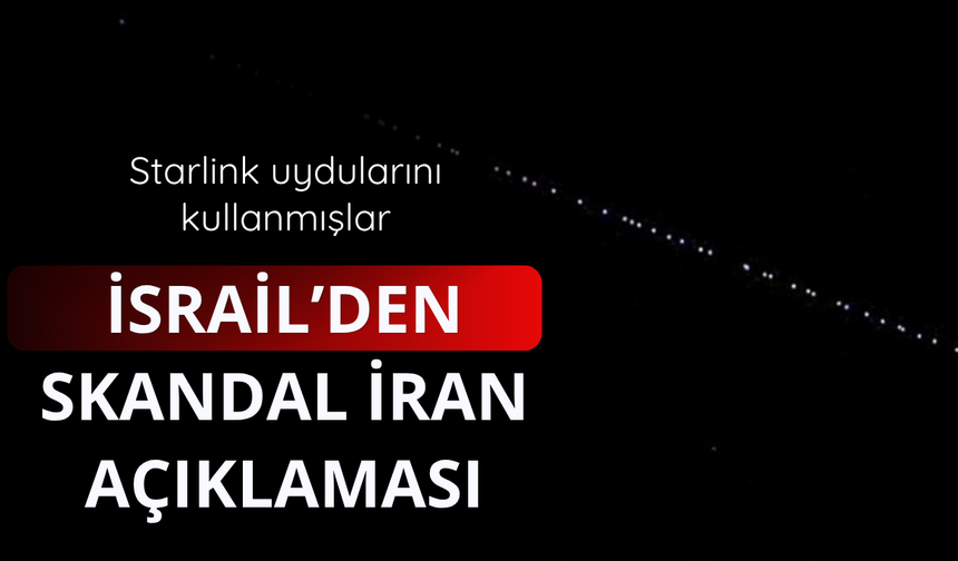 İsrail'den İran itirafı! Kaçak yollarla iç müdahale