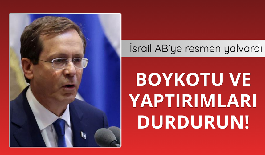 İsrail AB'ye yalvardı! Boykotu durdurun