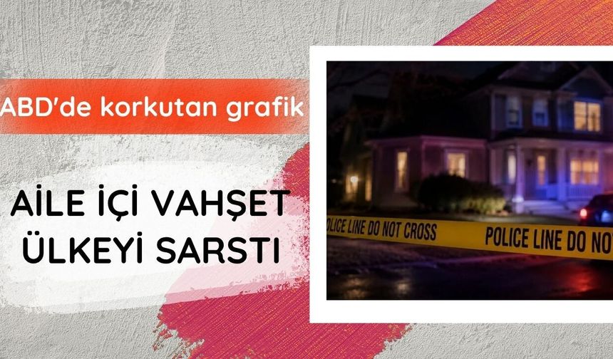 ABD'de korkutan grafik: Aile içi vahşet ülkeyi sarstı