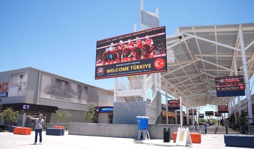 Arizona’daki tesisler  A Milli Futbol Takımı için hazır