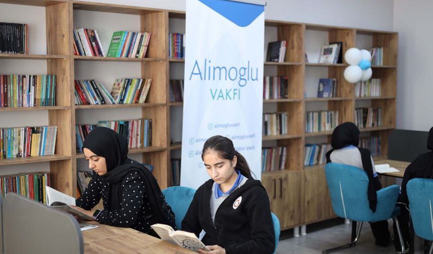 Alimoğlu Vakfı Kütüphanesi’nin Yedincisi Şanlıurfa’da Açıldı