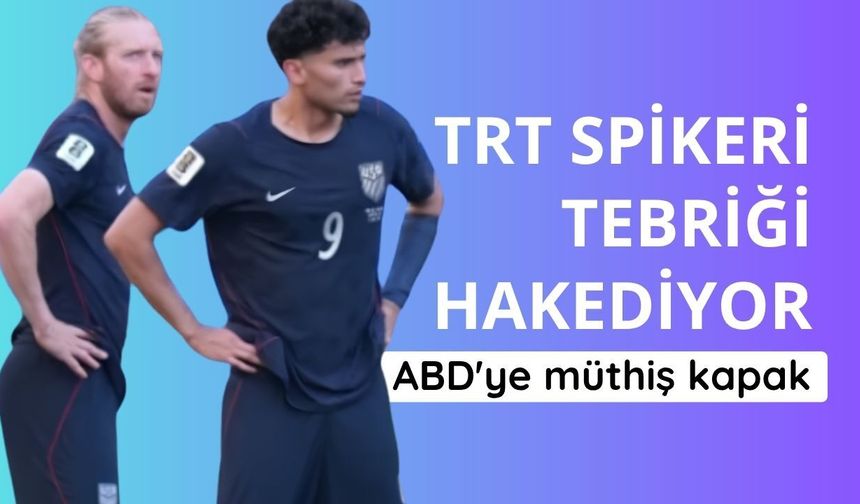 TRT spikerinin Trump çıkışı gündeme oturdu