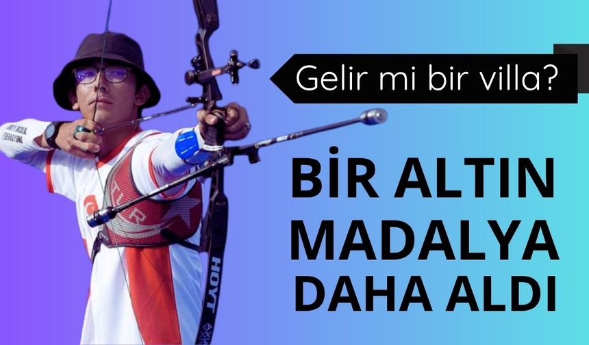 Mete Gazoz Dünya Kupası'nda altın madalya kazandı