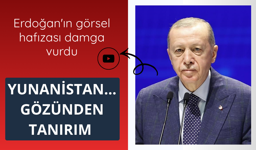 Başkan Erdoğan'dan Yunan muhabire: 'Görüyorsun gözlerinden tanırız'