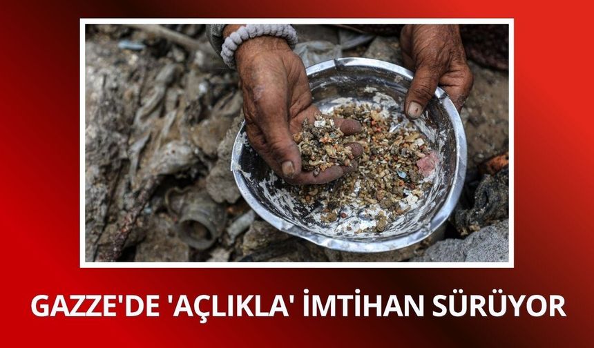 Gazze'de Filistinlilerin 'açlıkla' imtihanı sürüyor